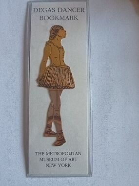 The Metropolitan Museum Of Art Degas Dancer Bookmark New